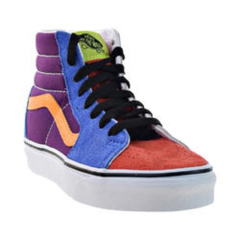 Vans SK 8-H Mix Match Hi Tops Orange Grape Y2K